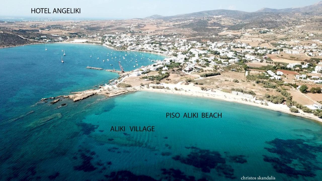 Angeliki Seaside Hotel Alikí Zewnętrze zdjęcie